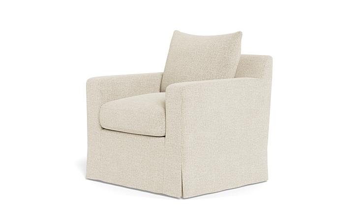 Sloan Slipcovered Petite Chair - Image 2