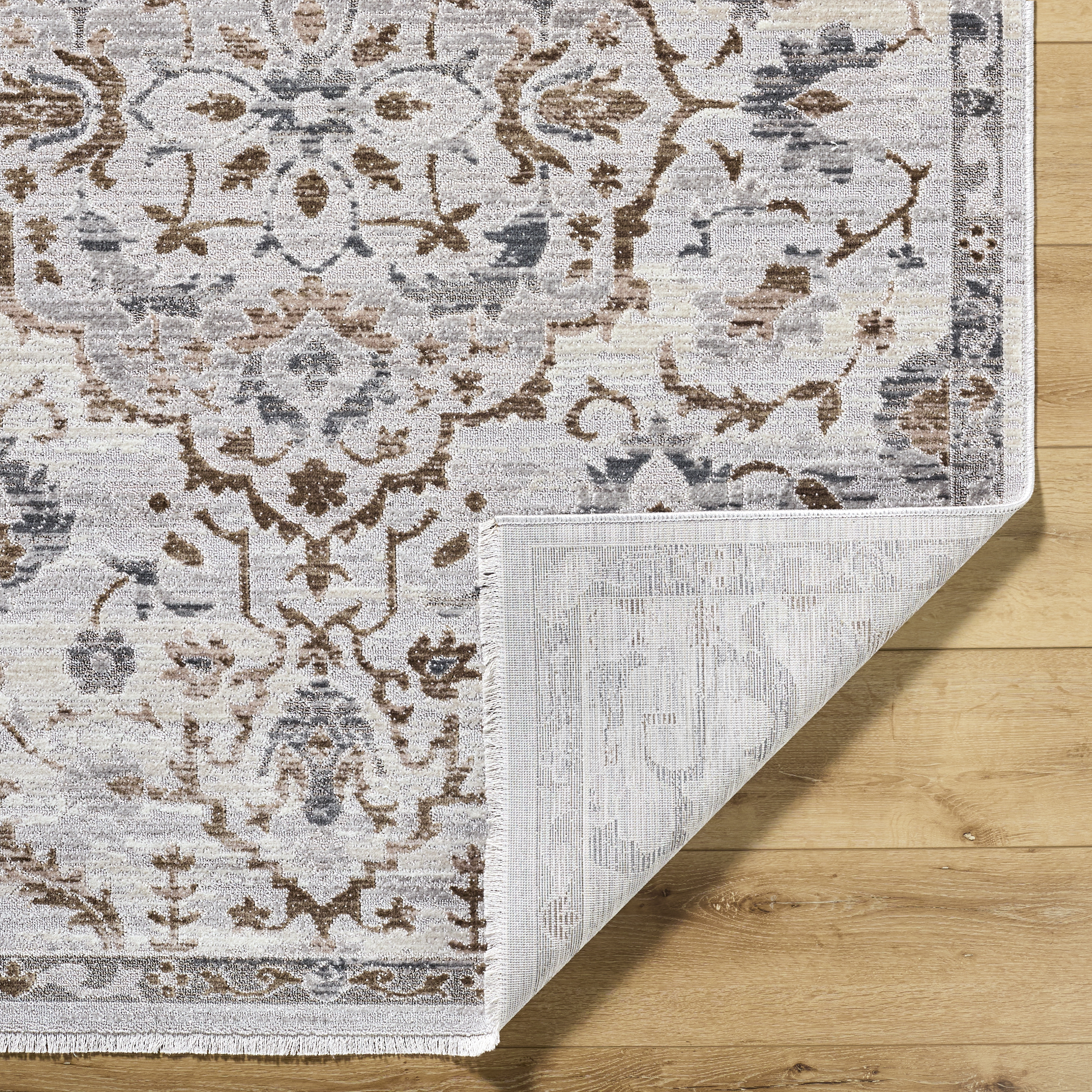 Azhar  Indoor 5'3" x 7' Machine Woven Rug - Image 2