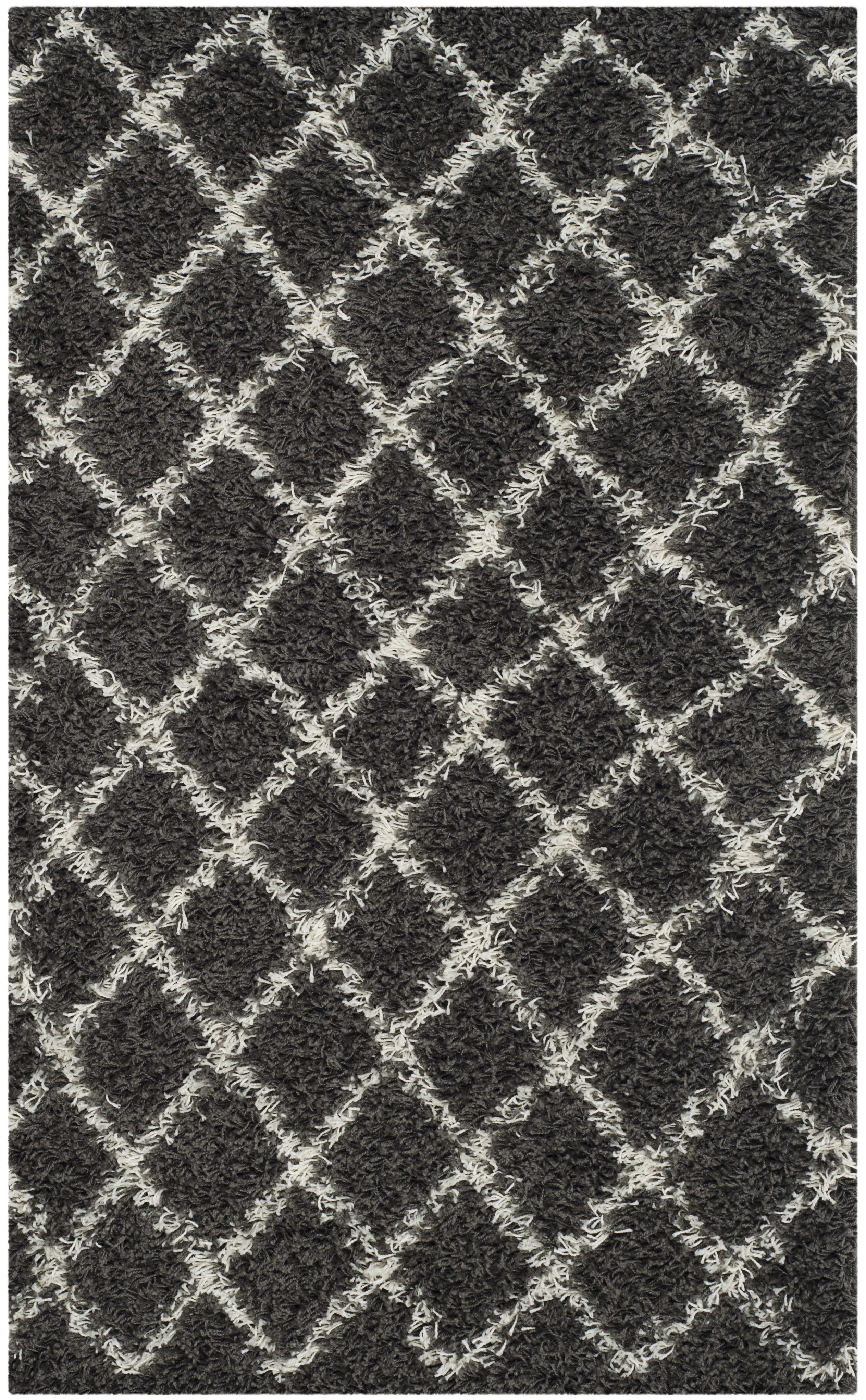 Arlo Home Woven Area Rug, SGD258A, Dark Grey/Ivory,  3' X 5' - Image 0