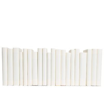 Modern Paper Wrapped Decorative Book - Image 0