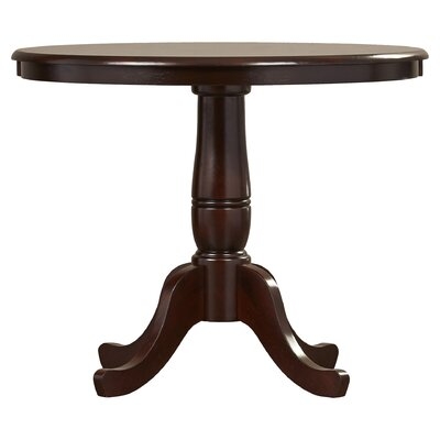 Rubberwood Solid Wood Dining Table - Image 0
