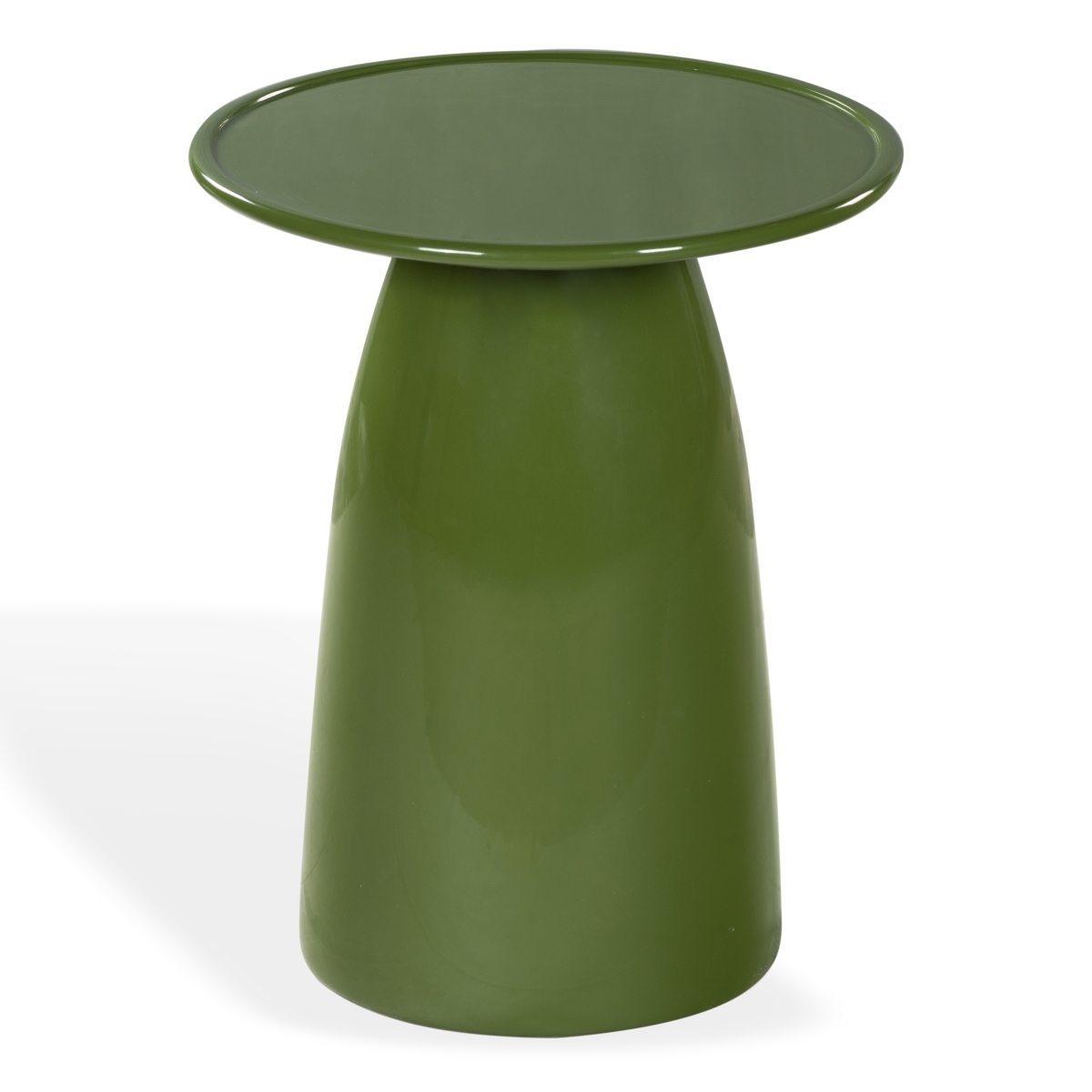 Stephan Concrete Accent Table - Olive Green - Image 0