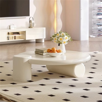 Argente Solid Wood Abstract Coffee Table - Image 0