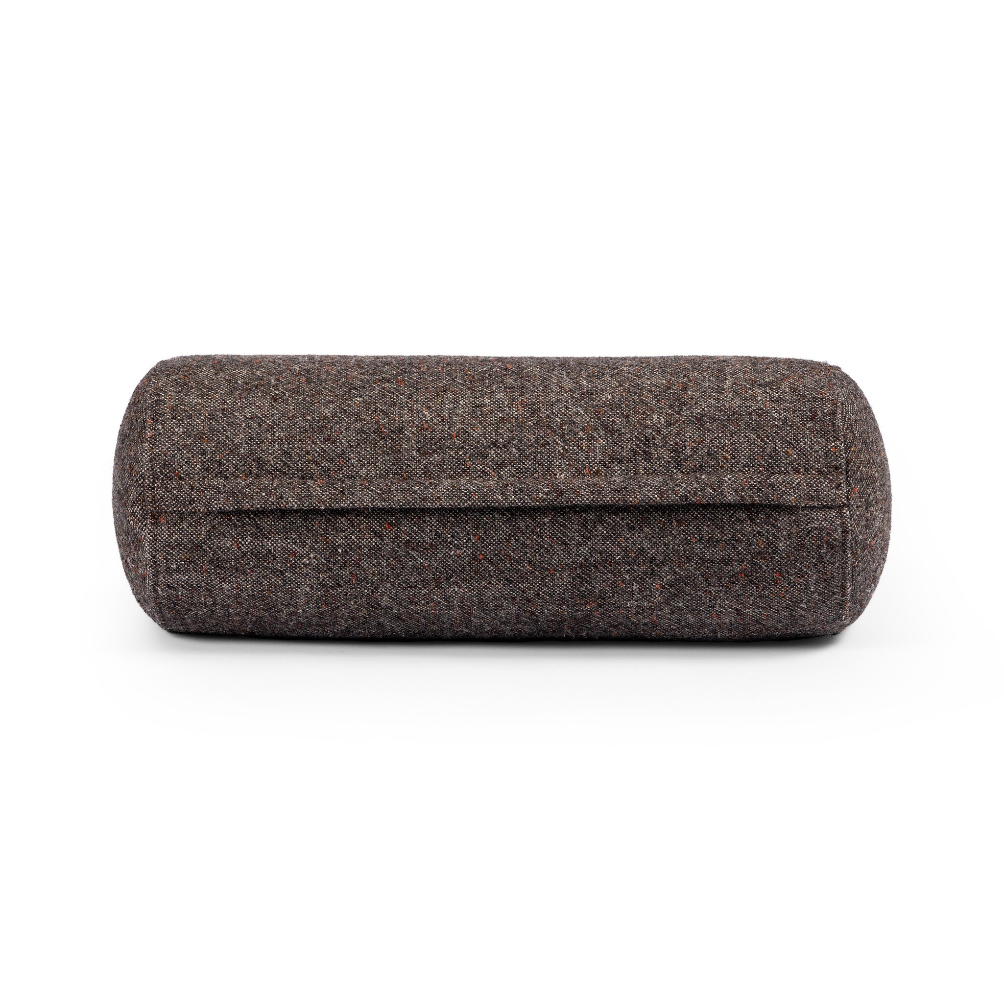 Stonewash Linen Bolster Pillow - Hasselt Ebony - Image 7