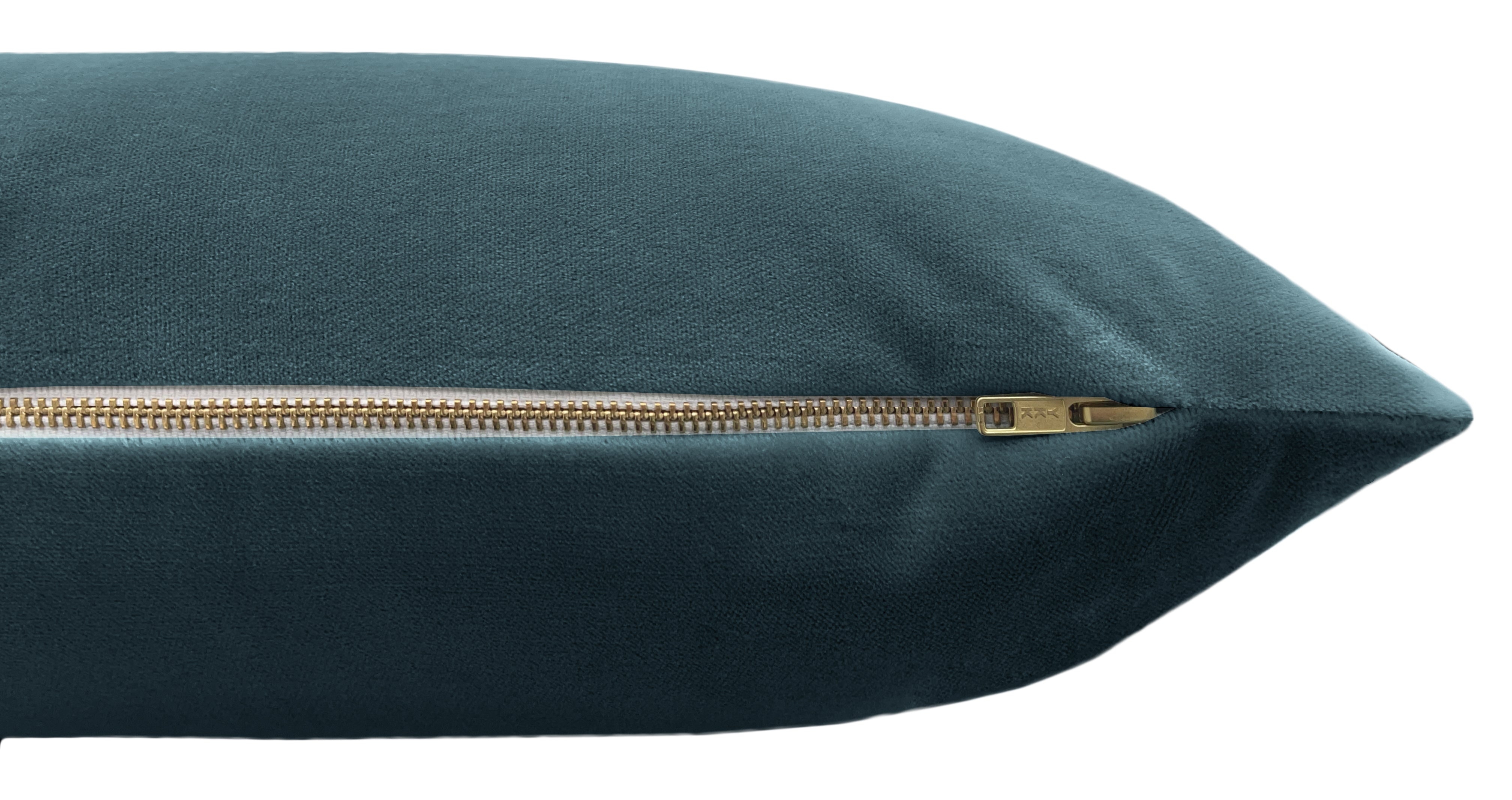 THE XL LUMBAR :: SOCIETY VELVET // FRENCH BLUE - BY THE YARD - Image 1