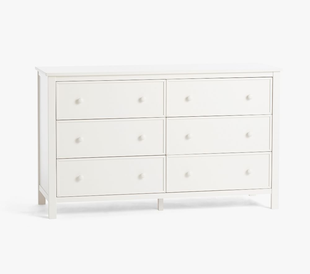 Austen Extra-Wide Dresser, Simply White, In-Home Delivery - Image 0