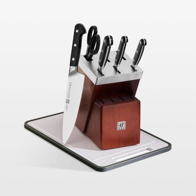 ZWILLING ® Pro 7-Piece Self-Sharpening Knife Block Set - Image 0