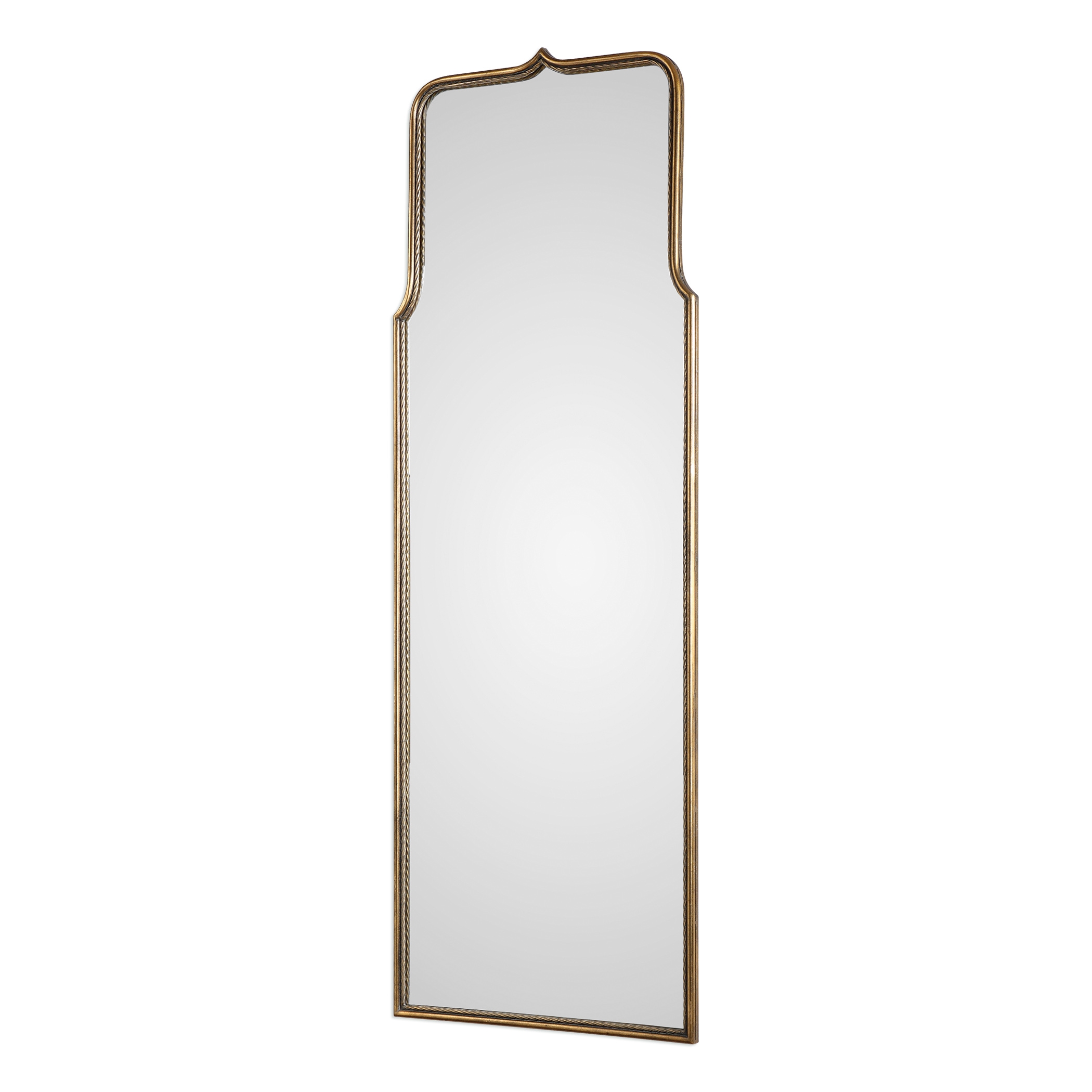 Adelasia Antiqued Gold Mirror - Image 3