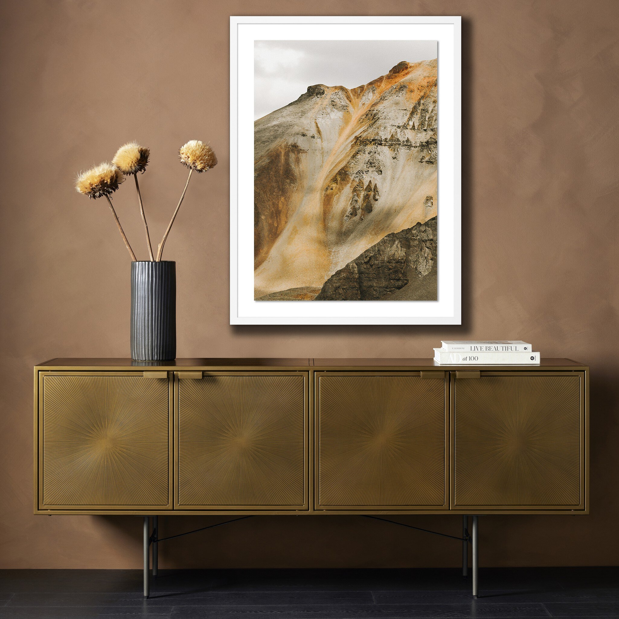 Red Mountain - Ouray, Co by Wesley and Emma Teague - White 1.5 Maple - Image 2