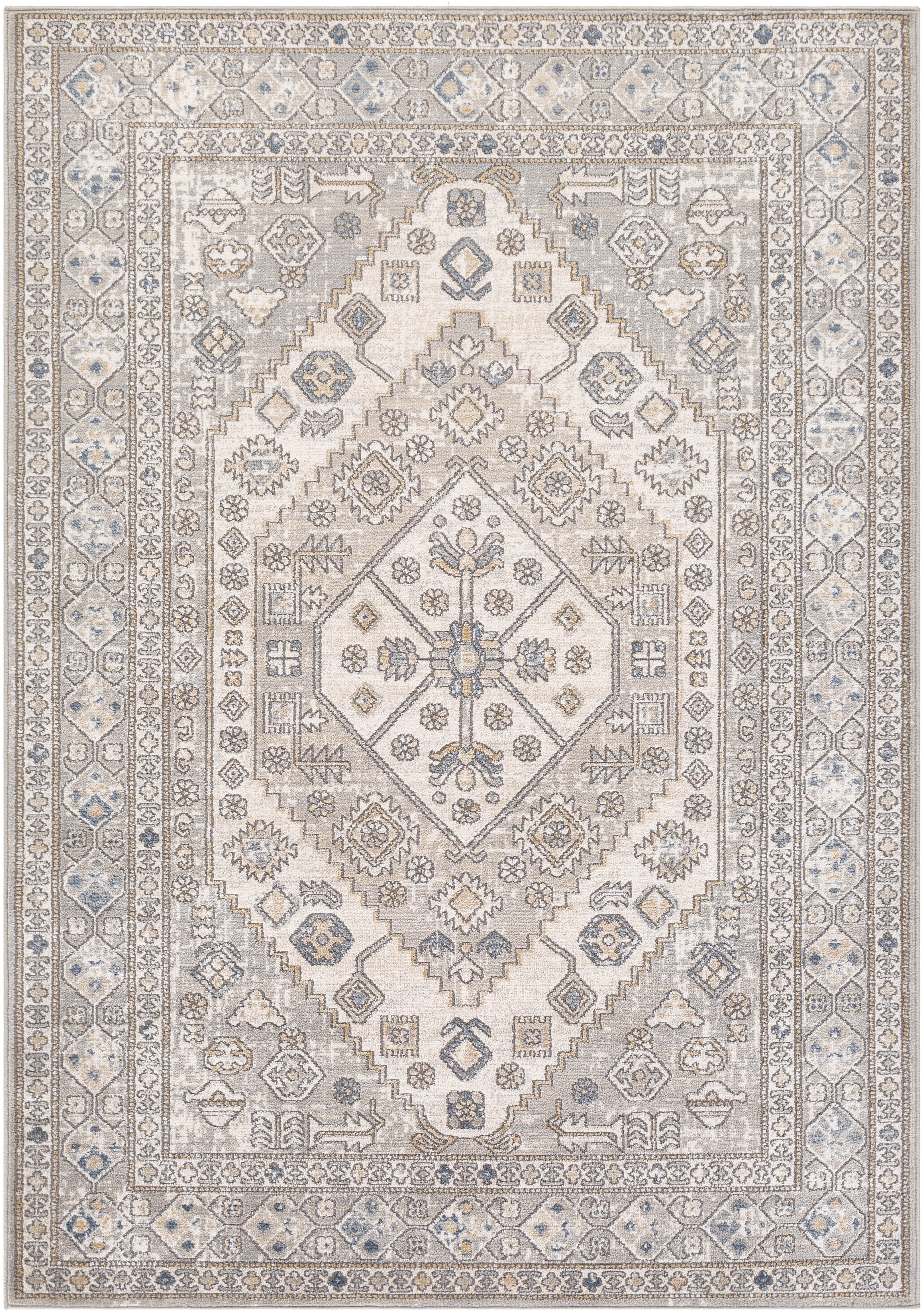 Seattle Rug, 6'7" x 9', Taupe - Image 0