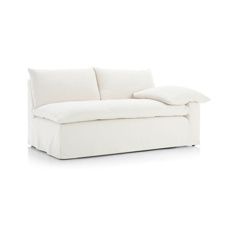 Ever Slipcovered Right-Arm Sofa - Image 4