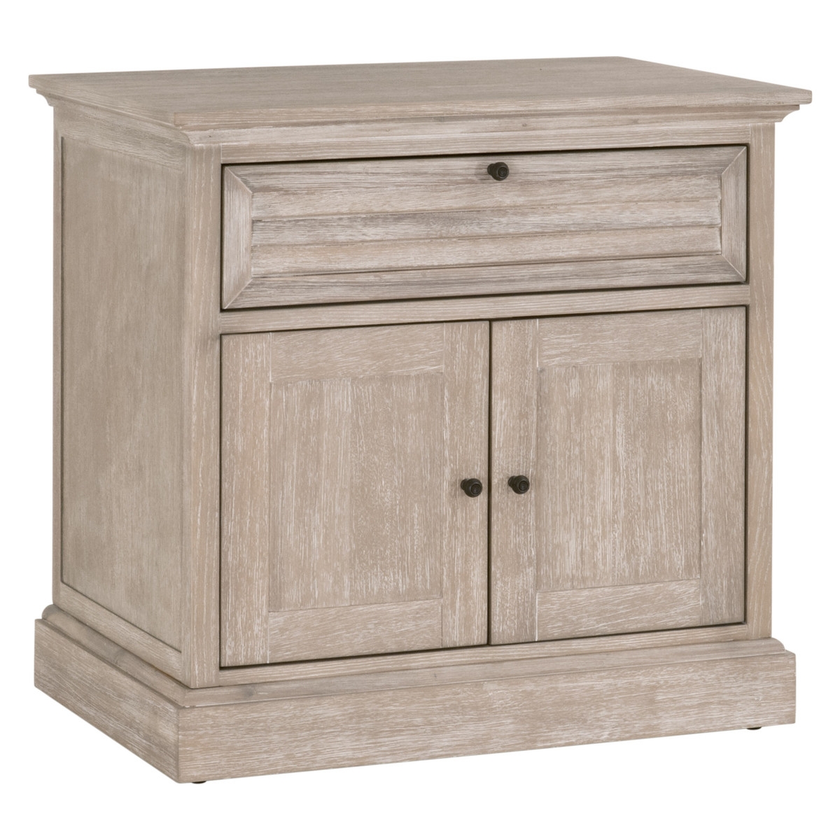 Eden 1-Drawer 2-Door Nightstand - Image 2