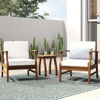 Antonia 3 Piece Seating Group with Cushions - Image 0