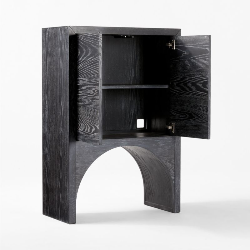 Augusta Black Entryway Cabinet - Image 4