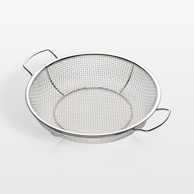 Round Shallow Grill Basket - Image 0