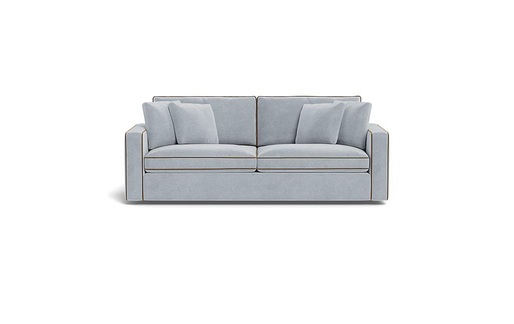 James Sleeper Sofa with Contrast Piping - Image 0