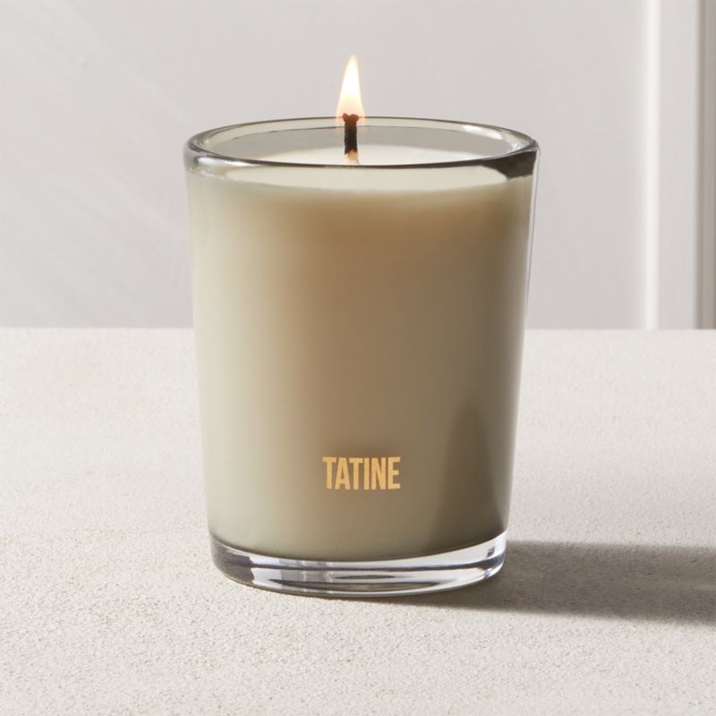 Tatine Bitter Orange and Lavender Glass Candle - Image 1
