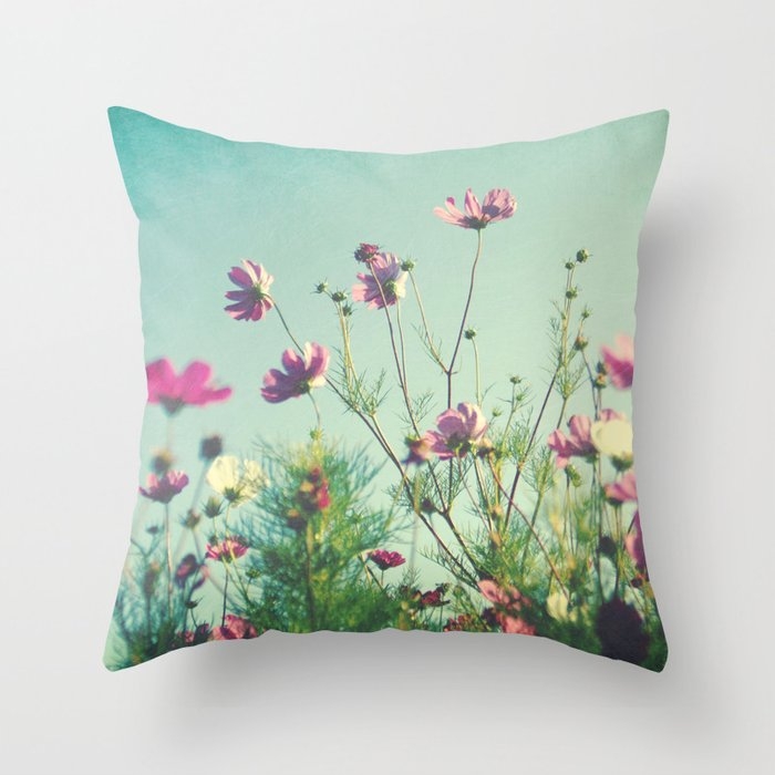 Reach For The Sky Throw Pillow by Sylvia Cook Photography - Cover (20" x 20") With Pillow Insert - Indoor Pillow - Image 0