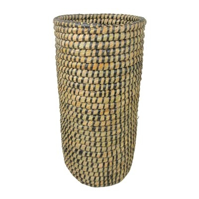 Tweed Cylinder Seagrass Basket - Image 0