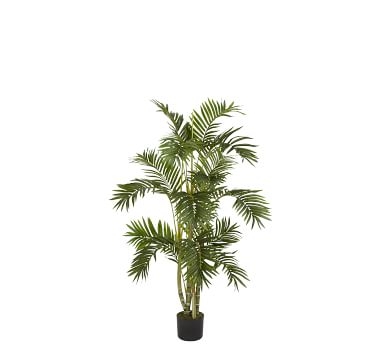 Faux Narrow Areca Palm Tree, 6' - Image 2