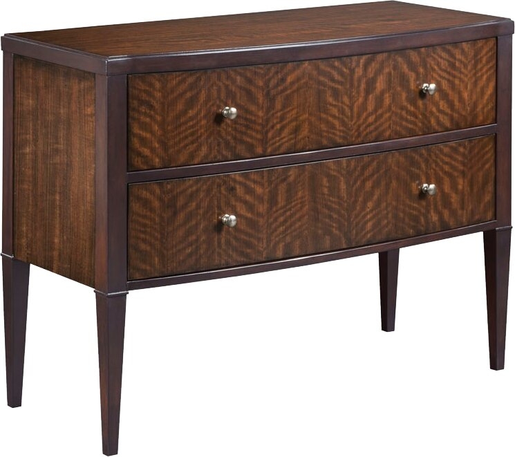 Woodbridge Furniture Bow Front 2 Drawer Chest - Image 0