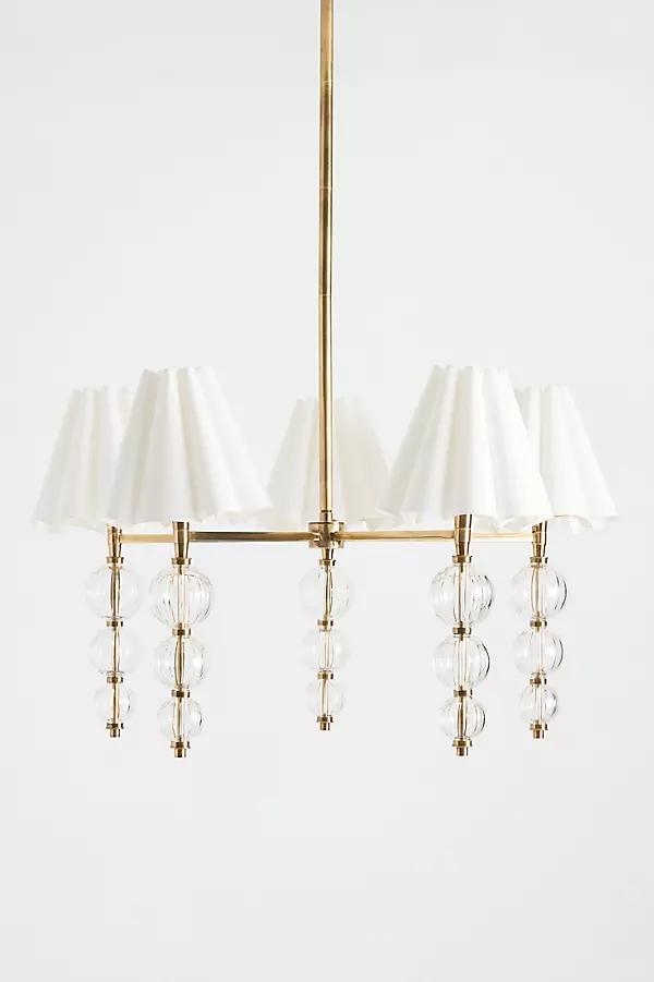 Giulia Cut-Glass Shaded Chandelier - Image 0