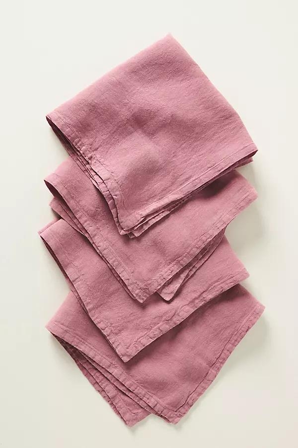Edison Portuguese Linen Napkins, Set of 4 - Image 0