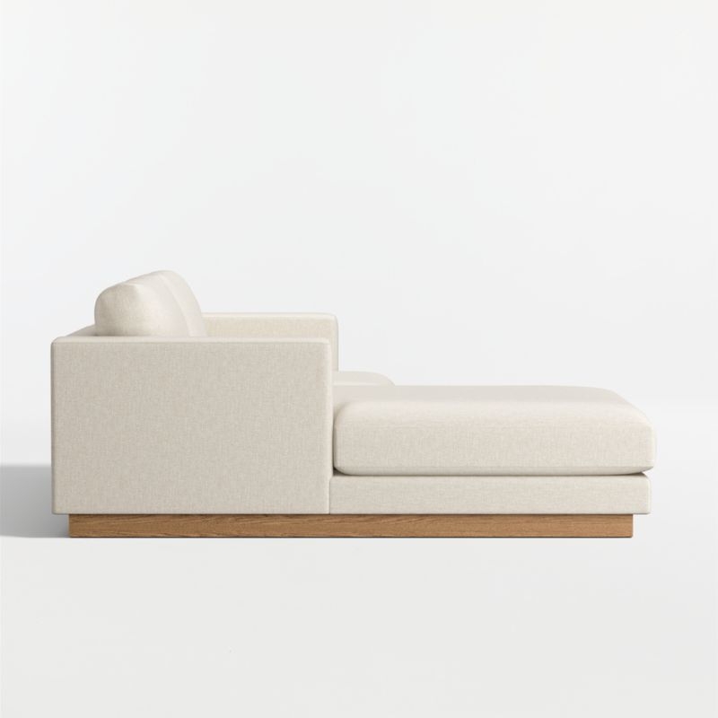 Tidal 2-Piece Small Space Sectional Sofa with Chaise Lounge - Image 3