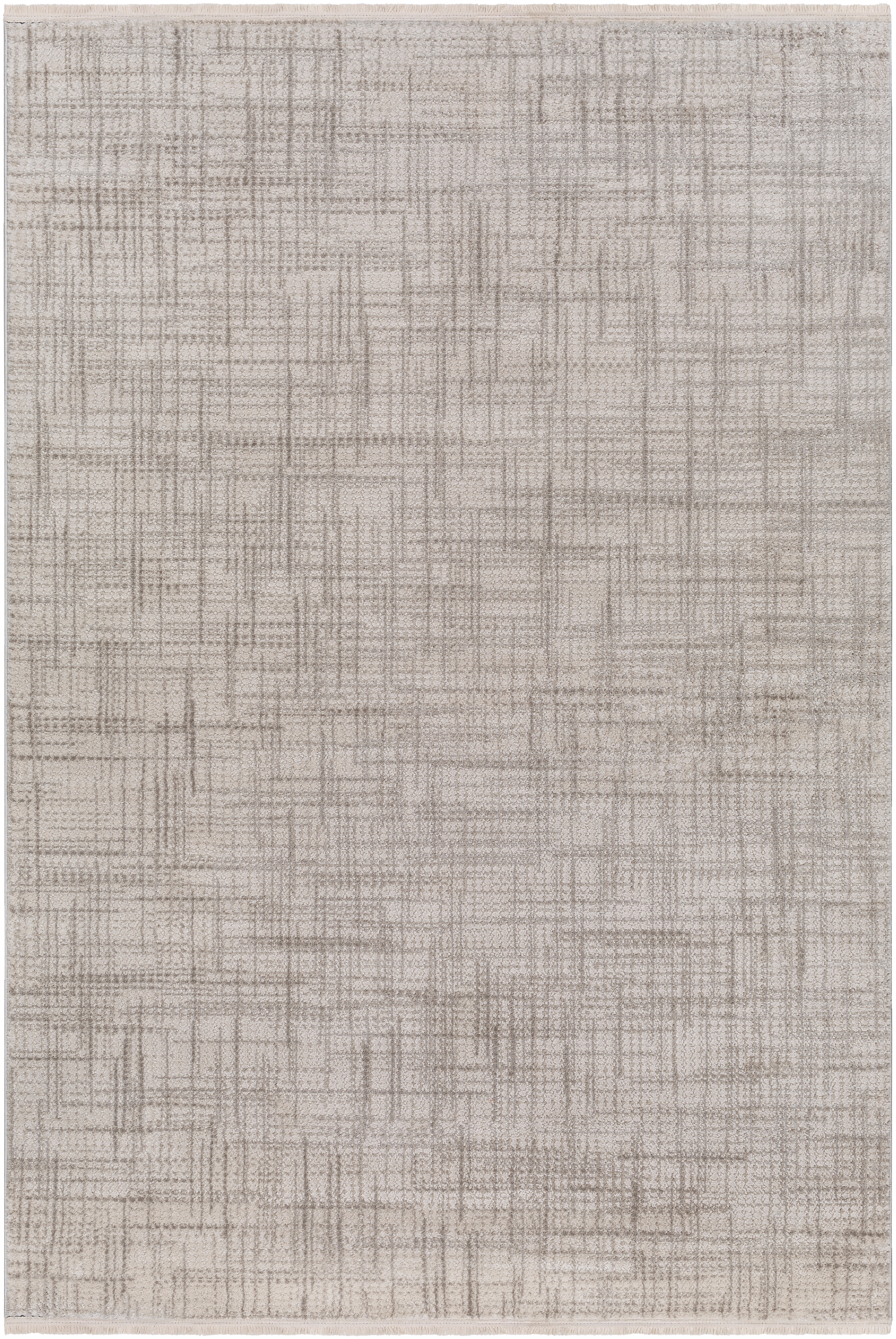Masha Beige Indoor 9'2" x 12' Machine Woven Rug - Image 0