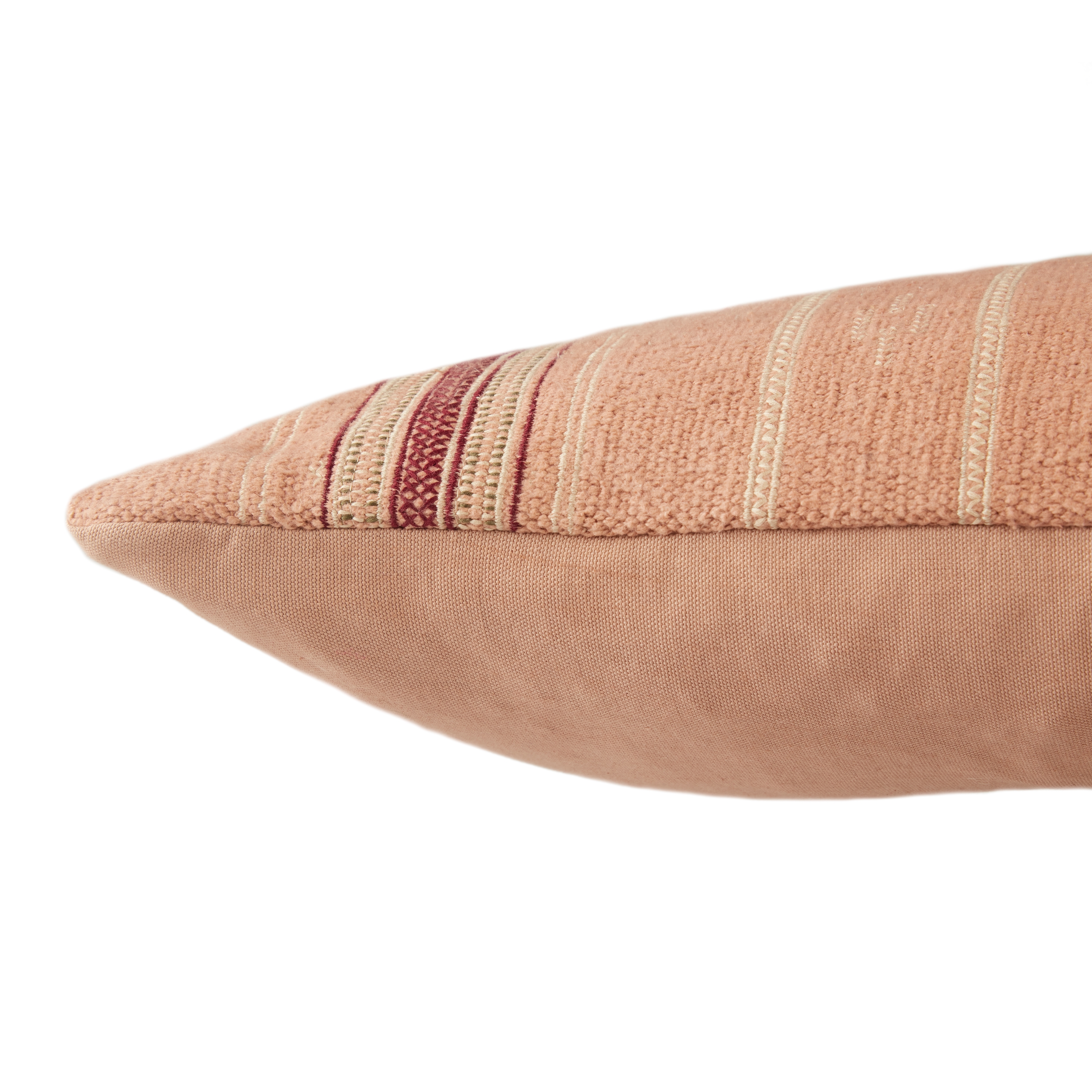 Amezri Extra Long Lumbar Pillow, Blush, 48" x 13" - Image 2