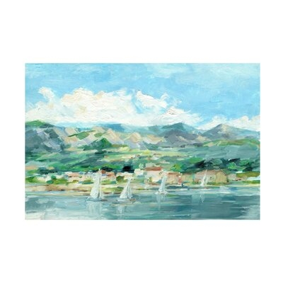 Ethan Harper 'Sailing Along The Coast II' Canvas Art - Image 0
