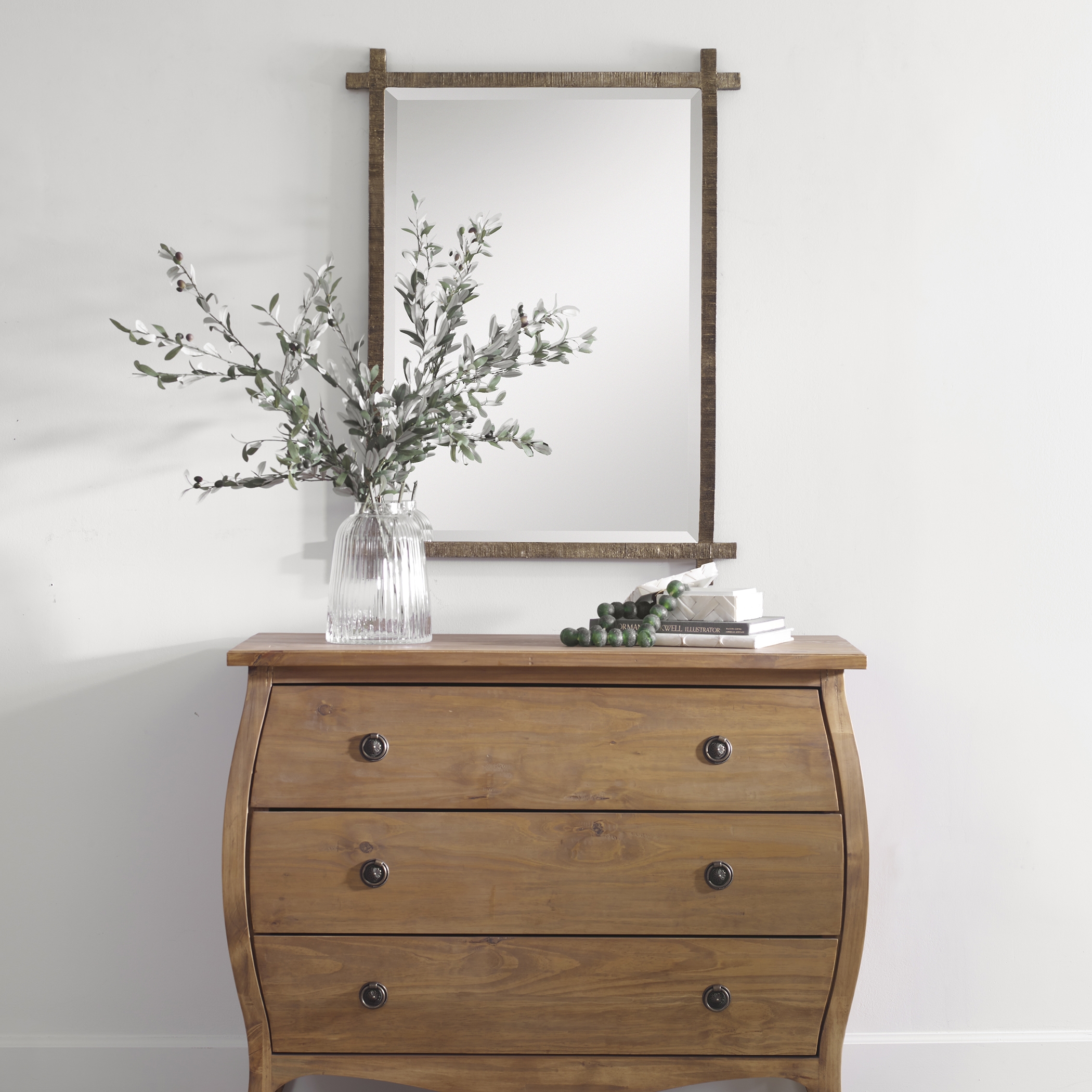 Abanu Gold Vanity Mirror - Image 1