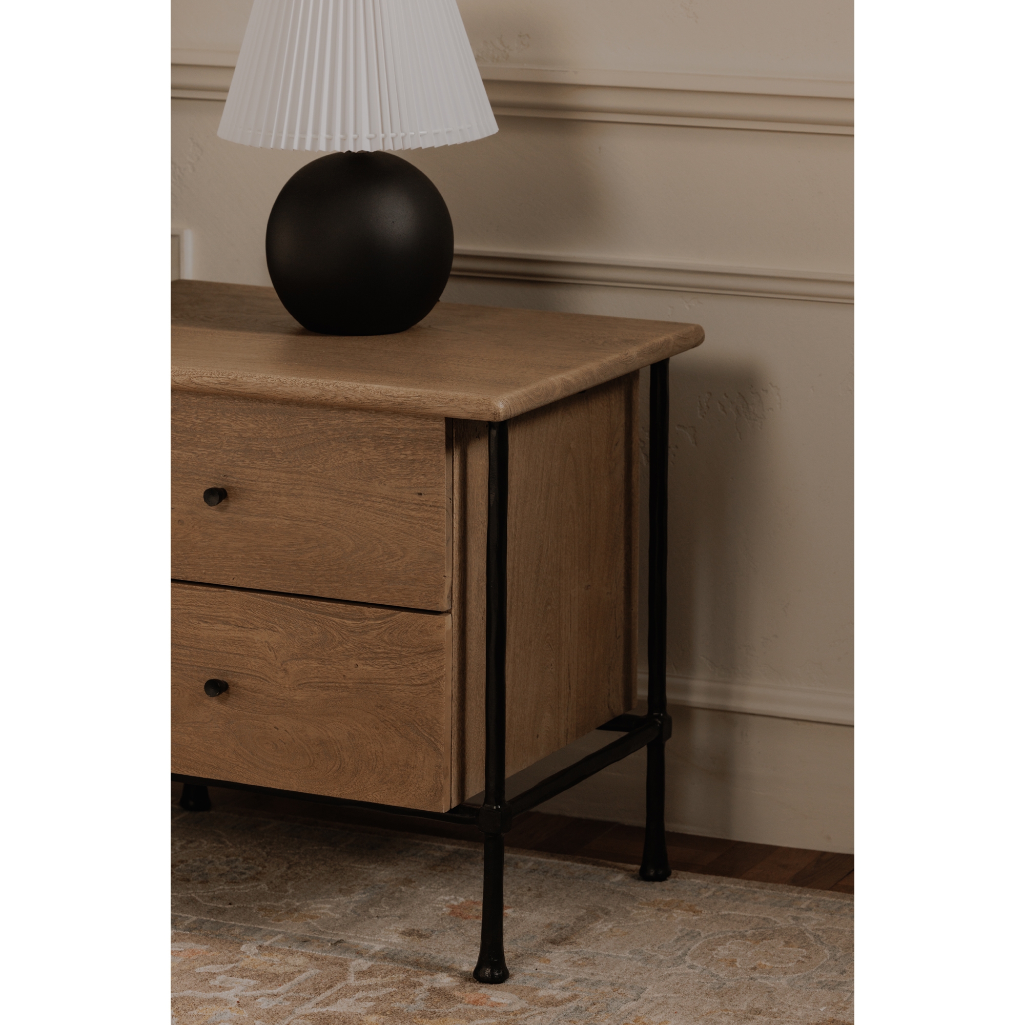 Rene Nightstand Brown - Image 10