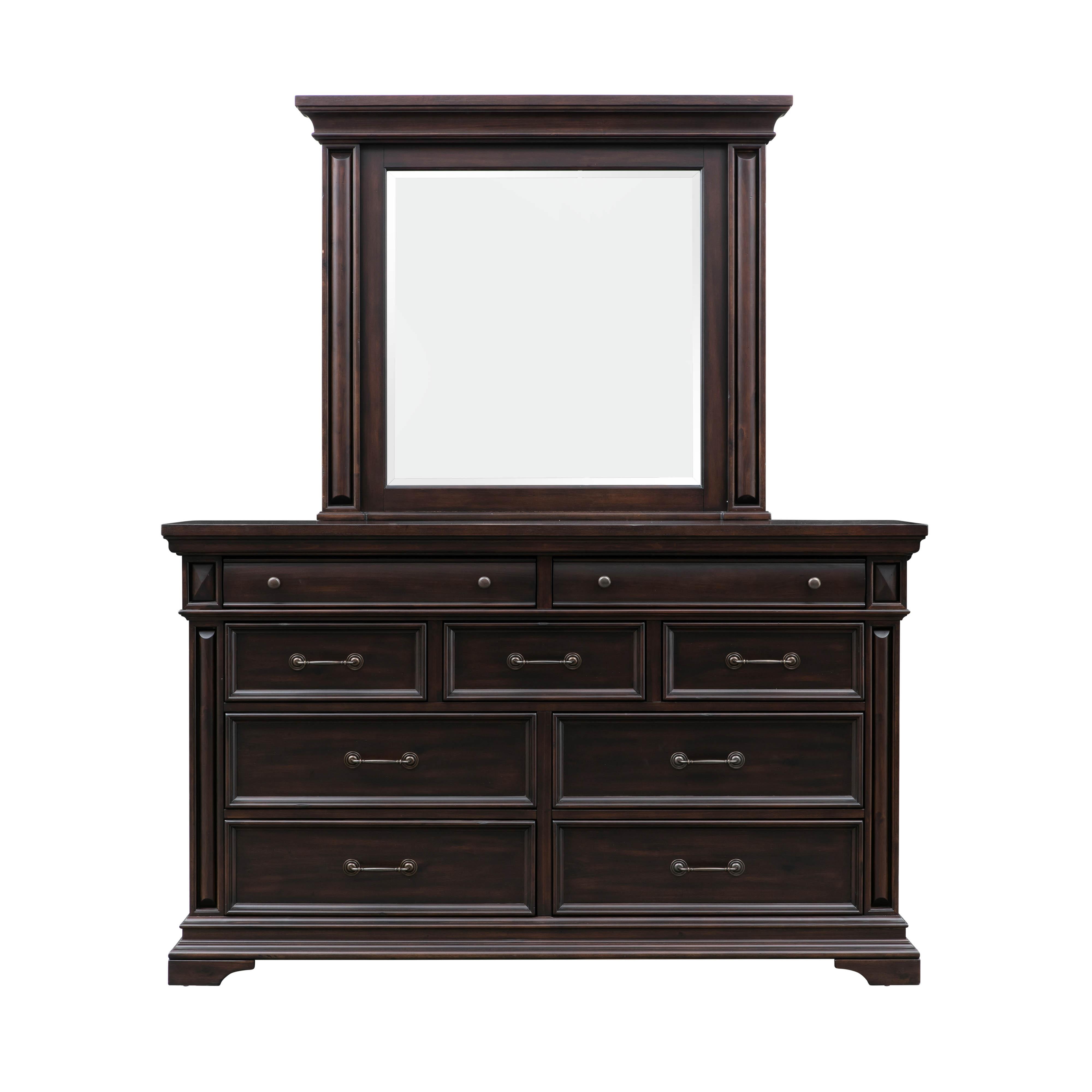 Stamford Brown Mirror - Image 1