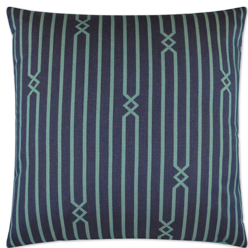 D.V. Kap Kitri Indoor/Outdoor Throw Pillow Color: Reef - Image 0