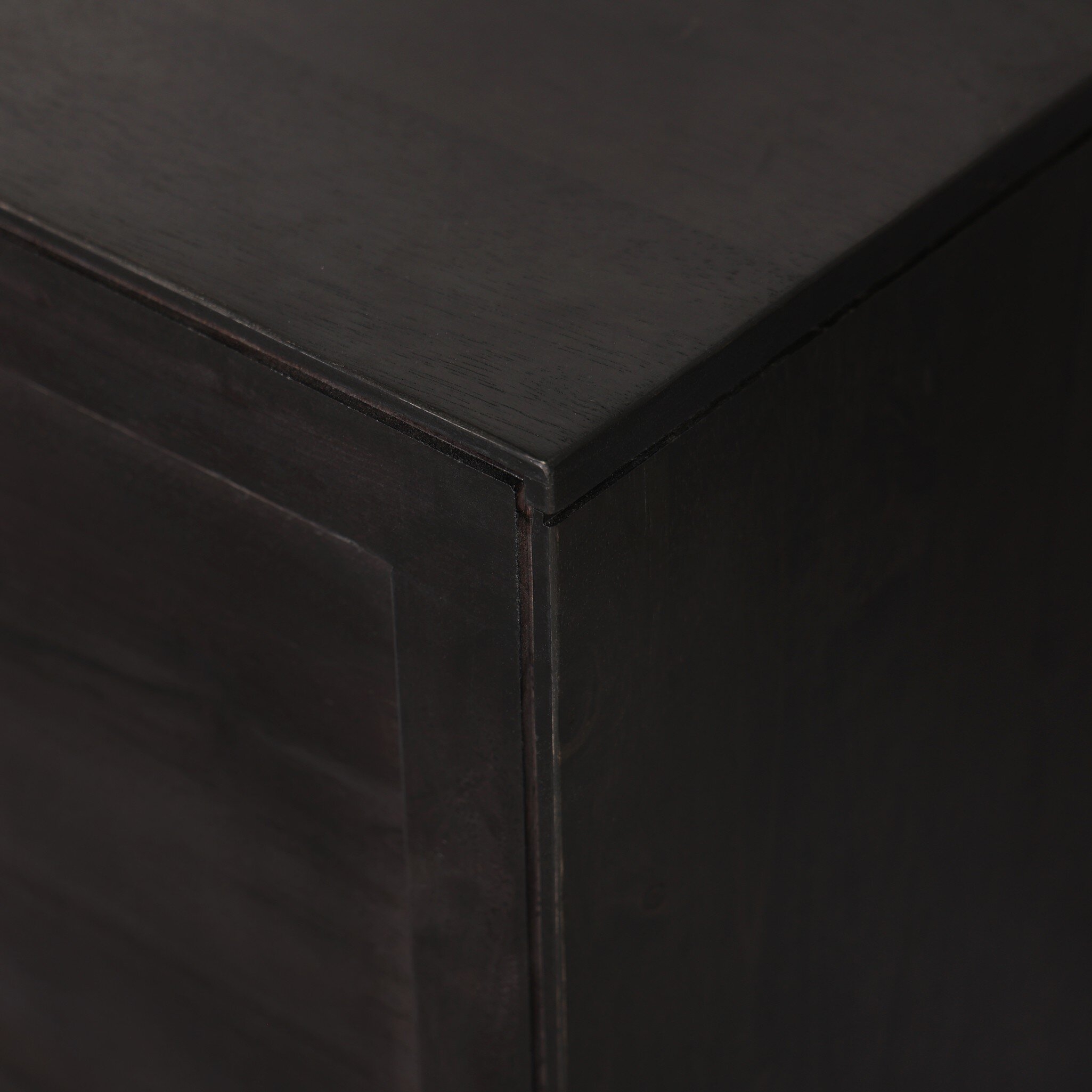 Reza Sideboard - Worn Black Parawood - Image 3