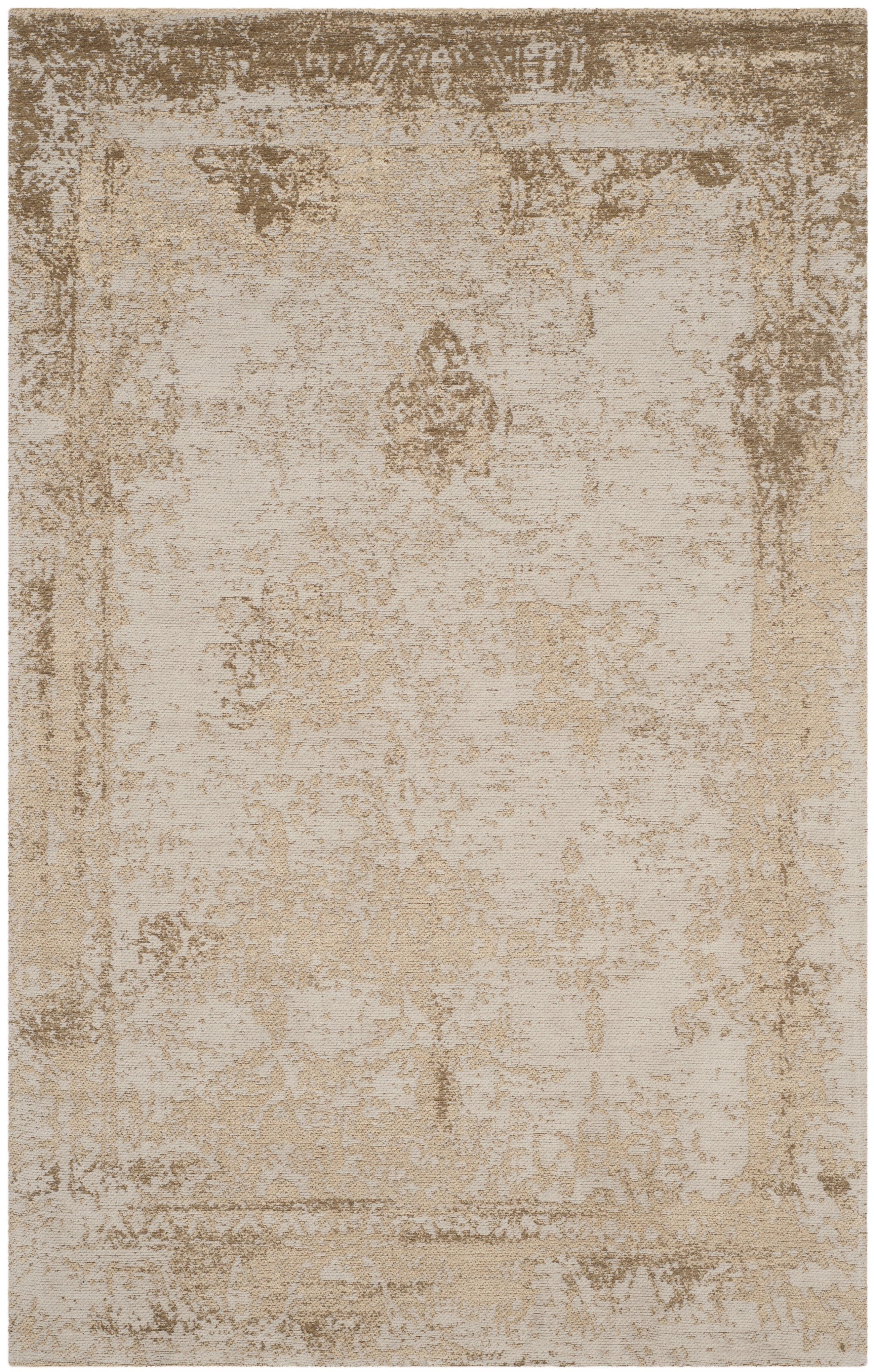 Arlo Home Woven Area Rug, CLV125K, Sand,  4' X 6' - Image 0