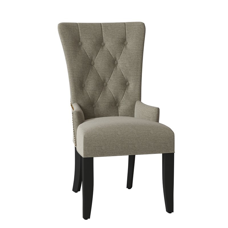 Hekman Tufted Upholstered Arm Chair - Image 0