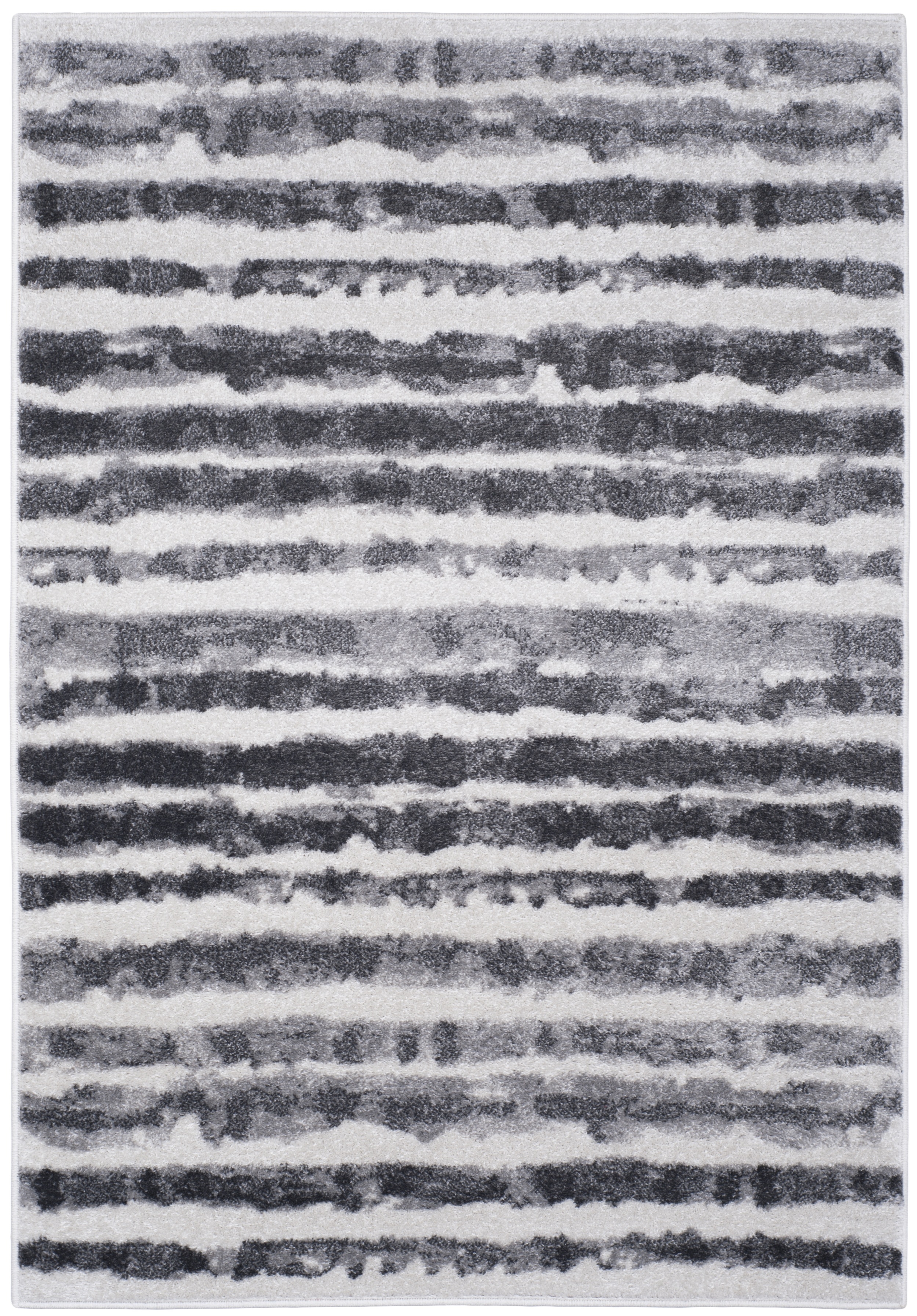 Arlo Home Woven Area Rug, ADR126N, Ivory/Charcoal,  4' X 6' - Image 0