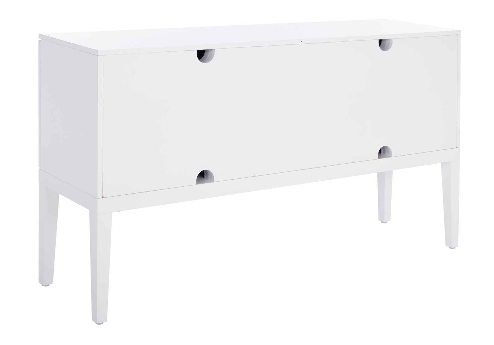 Riya 3 Door 2 Shelf Sideboard - White - Safavieh - Image 6
