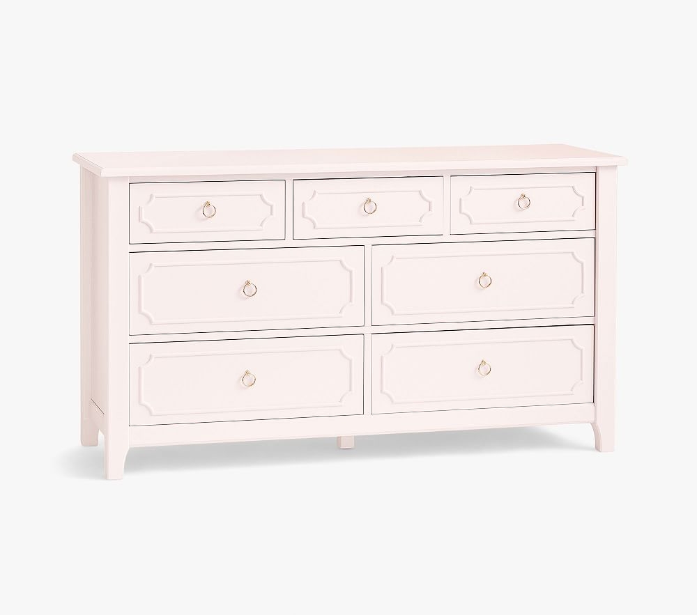 Ava Regency Extra-Wide Dresser, Blush Pink - Image 0