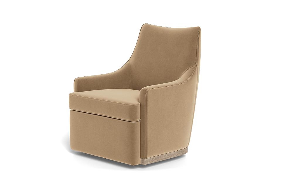 Kingsley Swivel Chair with Contrast Piping - Image 2