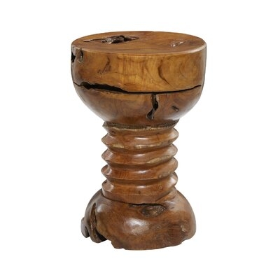 Durso Solid Wood Decorative Stool - Image 0
