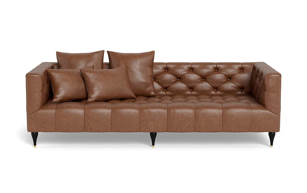Ms. Chesterfield Leather Sofa by Apartment Therapy - Image 0