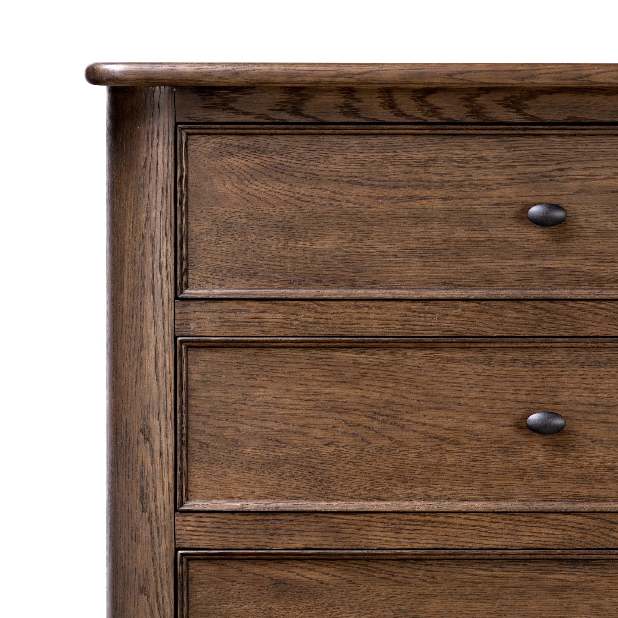 Russ Tall Dresser - Aged Oak Veneer - Image 1