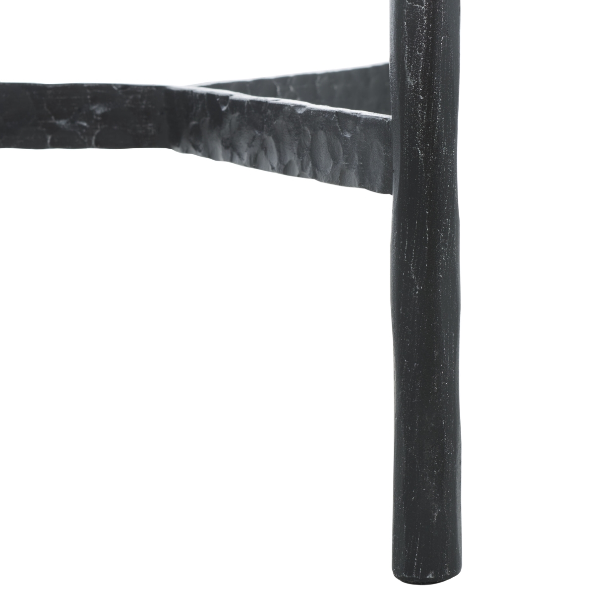 Marylou Marble Top Drink Table - Black/Black - Image 3