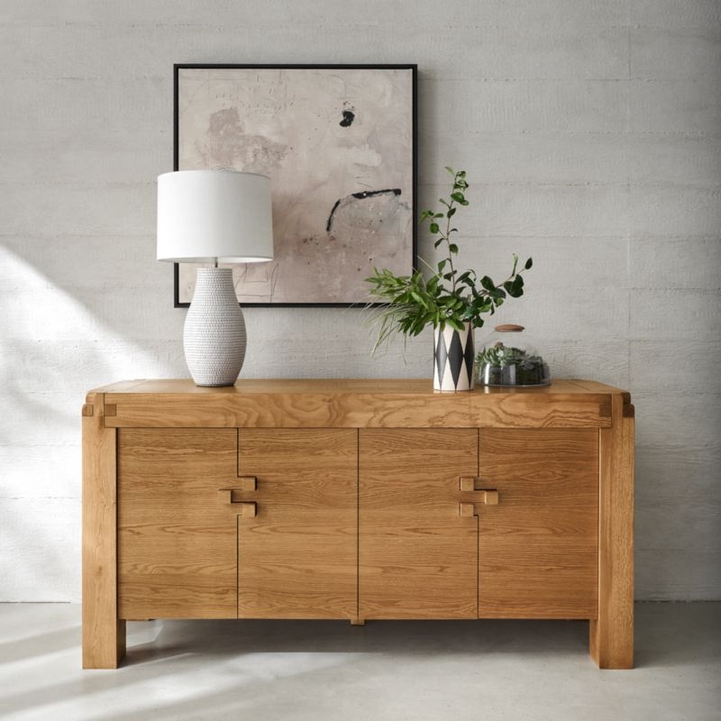 Knot Rustic Sideboard - Image 1