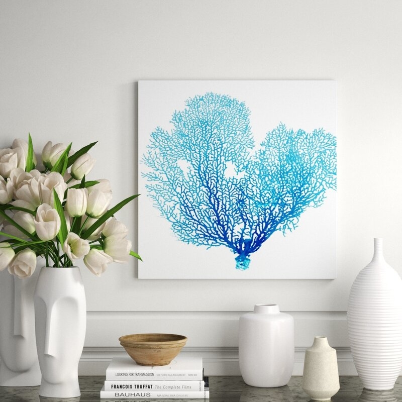 Chelsea Art Studio Blue Seafan Coral II by Sofia Fox - Graphic Art - Image 0