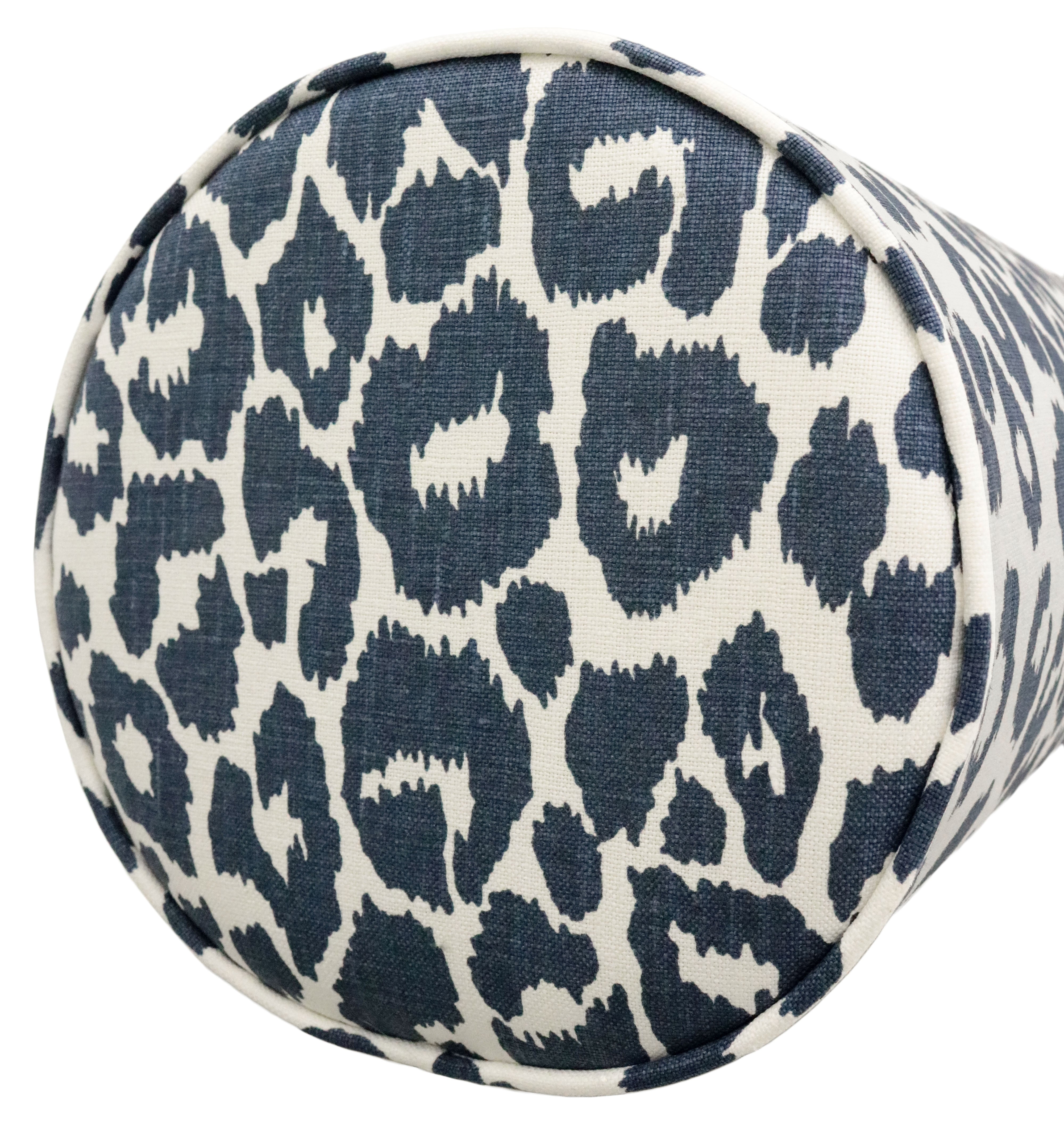 THE BOLSTER :: ICONIC LEOPARD // INK | SCHUMACHER - BY THE YARD - Image 1