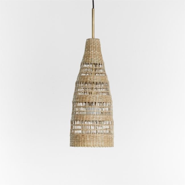 Nossa Small Natural Woven Pendant Light - Image 0